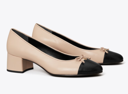 Cap-toe pumps from Tory Burch